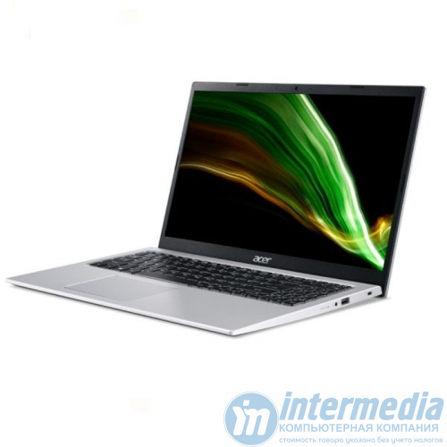 Ноутбук Acer Aspire A315-59G Pure Silver Intel Core i3-1215U  4GB DDR4, 512GB SSD, NVIDIA GeForce MX550 2GB, 15.6" IPS FULL HD, WiFi, BT, Cam, LAN RJ45, DOS, Eng-Rus Заводск - Интернет-магазин Intermedia.kg