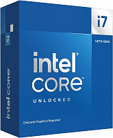 Процессор Intel Core i7-14700KF, LGA1700, 3.4-5.6GHz, 33MB Cache, No VGA, Raptor Lake, 20 Cores + 28 Threads, Tray - Интернет-магазин Intermedia.kg