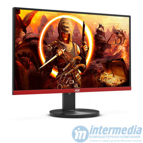 Монитор 23.8" AOC  G2490VXA, VA, Black Red, 144Hz, 1920x1080, 178/178, 1ms, HDMI + DP, Speakers(2x2 W)