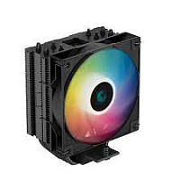 Кулер для процессора DEEPCOOL AG400 ARGB BLACK LGA115*/1700/1200/AMD 120mm PWM  fan,300-1850rpm,4HP - Интернет-магазин Intermedia.kg