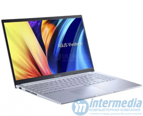 Asus X1502ZA-EJ1426 Intel Core i5-12500H (up to 4.5Ghz), 40GB DDR4, 512GB SSD NVMe, 15.6" FHD IPS, Int VGA, WiFi 6, BT 5.0, HD WebCam, DOS, Eng+Rus, бледно голубой - Интернет-магазин Intermedia.kg