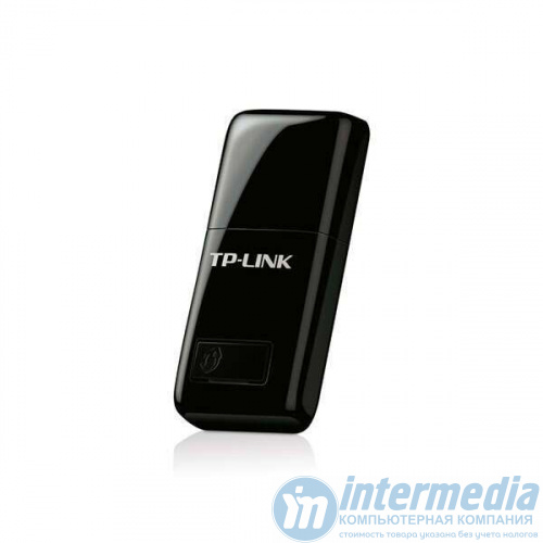 Адаптер Wi-Fi USB TP-LINK TL-WN823N N300, 300Mb/s 2.4GHz, 2 антенны, USB 2.0