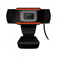 Веб камера Digital FullHD, черный/оранжевый, 1920x1080, CMOS Color Sensor, USB2.0 + Микрофон - Интернет-магазин Intermedia.kg
