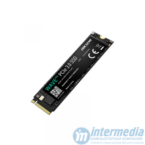 Диск SSD HIKVISION HIKSEMI HS-SSD-WAVE(P) 128GB M.2 2280, PCIe Gen 3x4, Read up: 1200Mb/s/Write up:950Mb/s