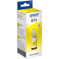 Краска Epson (C13T67344A) Yellow 70ml Cartridge for ink printer L800 - Интернет-магазин Intermedia.kg