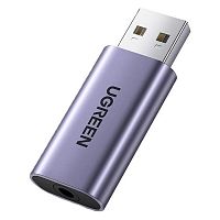 Звуковая карта UGREEN CM383 (USB 2.0 - TRRS 3.5мм) чёрный 80864 - Интернет-магазин Intermedia.kg