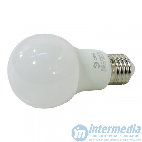 Лампа ЭРА LED A60-6w-827-E27 ECO. (6Вт.420лм.2700К) 1 год гарантии