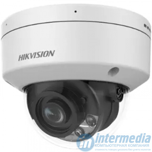 IP camera HIKVISION iDS-2CD7D47G0-XS(2.8) (O-STD)купо,уличн 4MP,IR/LED 40M,MicroSD,DeepinView,IK10