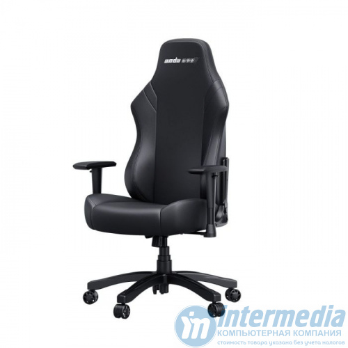 Игровое кресло AD18-44-B-F-CIS AndaSeat Luna BLACK 1D Armrest 60mm wheels Fabric