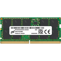 Оперативная память DDR5 Micron 8GB DDR5 4800MHz (PC5-38400), SODIMM для ноутбука - Интернет-магазин Intermedia.kg