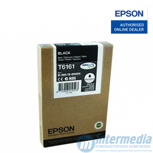 Картридж струйный Epson C13T616100 Black Standard Capacity (B300/B500)