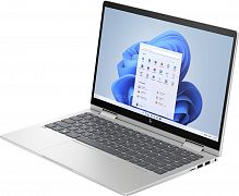 Ультрабук HP Envy x360 14-ES1013DX Intel 5-120U(up to 5.0Ghz) 8GB DDR4, 2TB SSD NVMe, 14" FHD 360° IPS Touch, Intel Iris Xe, USB-C, WiFi 6, WIN11H, скан. отп. пальц., клав. с подсв. Eng+Rus, серебро - Интернет-магазин Intermedia.kg