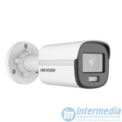 IP camera HIKVISION DS-2CD1027G0-L(C) (2.8mm) цилиндр,уличная 2MP,LED 30M ColorVu