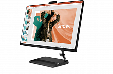 Моноблок Lenovo Aio-3 23.8" N-TCH i5-12450H 8GB/512GBSSD/MX550-2GB/SHD/DOS/BLACK/ARB - Интернет-магазин Intermedia.kg