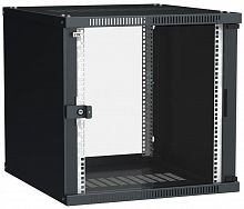 LWE5-09U66-GF ITK Шкаф LINEA WE 9U 600x600мм дверь стекло черный шт - Интернет-магазин Intermedia.kg
