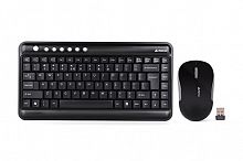 Клавиатура A4Tech 3330N (GK-3+G3-330N) V-TRACK Клавиатура+мышь SET USB BLACK US+RUSSIAN - Интернет-магазин Intermedia.kg