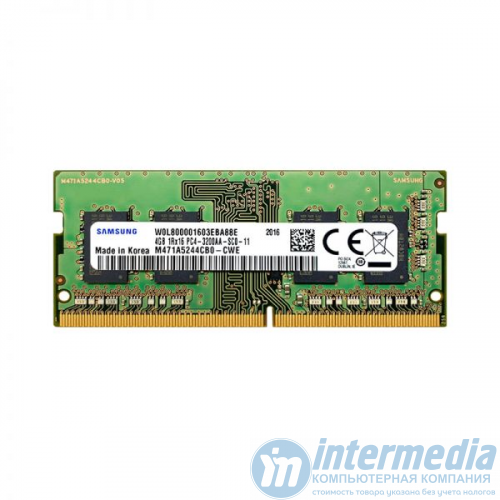 Оперативная память DDR4 SODIMM 4GB PC4 (3200MHz), SAMSUNG [M471A5244CB0-CWE] OEM
