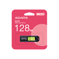 USB Type-C Flash ADATA 128GB UC300 Gen1 Black-Green - Интернет-магазин Intermedia.kg