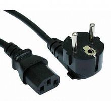 Сетевой кабель для УПС повышенной мощности с горизонтальными контактами в разьеме (19А) - Интернет-магазин Intermedia.kg
