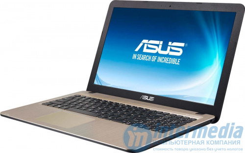 Asus X540UB Silver Intel Core i3-7020U  4GB, 1TB + 128GB SSD, Intel HD Graphics 620, 15.6" LED FULL HD WiFi, BT, Cam, DOS, Eng-Rus - Интернет-магазин Intermedia.kg