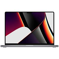 Apple MacBook Pro 16" FK183LL/A Apple M1 Pro 10-Core, 16GB DDR5, 512GB SSD, Apple Video 16-Core, 16.2" (3456x2234) Liquid Retina XDR, WiFi ax, BT 5.0, FHD WC, CR, Touch ID, macOS, Space Gray (CPO) - Интернет-магазин Intermedia.kg