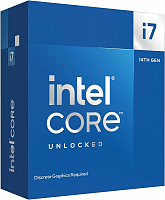 Процессор,Intel Core i7-14700KF/3.4-5.6GHz, 33MB Cache, No-Graphics, Raptor Lake, 20 Cores + 28 Threads, Tray - Интернет-магазин Intermedia.kg