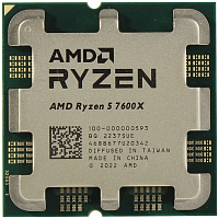 Процессор AMD RYZEN 5 7600X 4.7-5.3GHz,32MB Cache L3, 6Cores + 12Threads,Tray, Raphael - Интернет-магазин Intermedia.kg