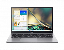 Ноутбук Acer Aspire A315-59 Pure Silver Intel Core i5-1235U  32GB DDR4, 1TB HDD + 256GB M.2 NVMe PCIe, Intel Iris Xe 80EUs, 15.6" IPS FULL HD (1920 - Интернет-магазин Intermedia.kg