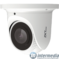 Видеокамера купольная ZKTECO ES-852K11H 1/2.7" CMOS;1920x1080(1-20fps);H.265+/H.265/H.264;IR Range10-20m;Fixed Lens 2.8mm; DWDR,3D DNR, BLC, ROI; PoE;IP67 IP Camera EZ series Mini Eyeball - Интернет-магазин Intermedia.kg