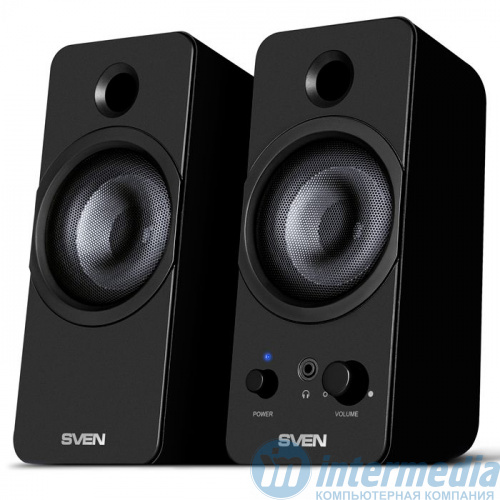 Колонки SVEN Speakers - 431 BLACK (3W*2) audio-minijack 3.5, питание USB