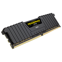 Модуль памяти CORSAIR VENGEANCE® LPX 32GB (2 x 16GB) DDR4 DRAM 2666MHz C16 Модуль памяти Kit - Black (CMK32GX4M2A2666C16) - Интернет-магазин Intermedia.kg