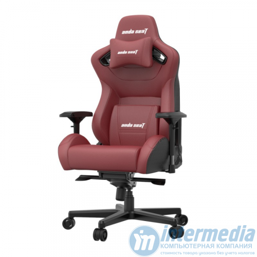 Игровое кресло AD12XL-02-AB-PV/C-A05 AndaSeat Kaiser 2 XL MAROON 4D Armrest 65mm wheels PVC Leather