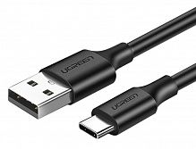 Кабель UGREEN US287 (USB2.0 - Type-C, 1м), чёрный 60116 - Интернет-магазин Intermedia.kg