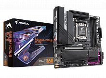 M/B AM5 GIGABYTE B650M AORUS ELITE AX/4xDDR5/2xM.2/1xPCI-EX16 5.0/4xSATA/Wi-Fi 6E Module/PS-2/4xUSB2.0/7xUSB3.2/USB Type-C/HDMI+DP - Интернет-магазин Intermedia.kg