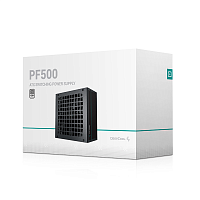 Блок питания Power Unit DEEPCOOL PF500D 500W 80 PLUS certified 200-240V/ATX12V 2.3 & SSI EPS 12V Black flat - Интернет-магазин Intermedia.kg