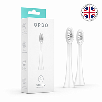 Сменные насадки для электрической зубной щетки ORDO Sonic+  SPH2000-WS (2шт) ,белый - Интернет-магазин Intermedia.kg