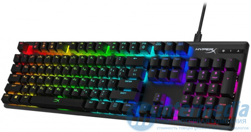 Клавиатура HyperX Alloy Origins 4P4F6AX#ACB (HX-KB6RDX-RU) Mechanical Gaming Keyboard, With Radiant RGB, RU