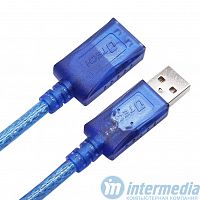 DTECH Кабель USB 2.0 A(Male) to A(Female) 5M CU0107 - Интернет-магазин Intermedia.kg