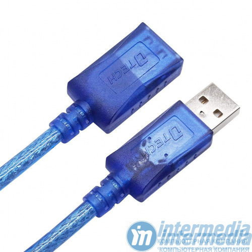 DTECH Кабель USB 2.0 A(Male) to A(Female) 5M CU0107