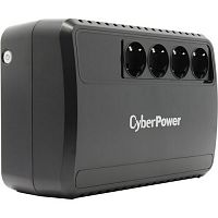 ИБП CyberPower BU1000E, Line-Interactive, 1000VA/600W, LED, AVR, 4*Schuko, Black - Интернет-магазин Intermedia.kg