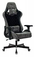Кресло игровое Zombie VIKING 7 KNIGHT Fabric, макс.нагрузка 150 кг, регулировка высоты/жесткости, ткань/эко.кожа, черный с подголовником, ID1382453 - Интернет-магазин Intermedia.kg