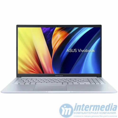 Asus X1502ZA-EJ1426 Intel Core i5-12500H (up to 4.5Ghz), 8GB DDR4, 512GB M.2 NVMe™ PCIe® 3.0 SSD, Int VGA, 15.6"FULL HD (1920x1080), WiFi 6, BT 5.0, HD WebCam, DOS, Silver - Интернет-магазин Intermedia.kg