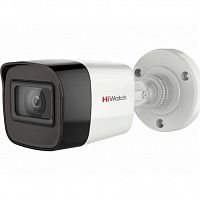 HD-TVI camera HIWATCH DS-T500A(B)(2.8mm) цилиндр,уличная 5MP,IR/LED 30/20M,MIC - Интернет-магазин Intermedia.kg