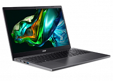 Ноутбук Acer Aspire 5 Intel Core i3-1315U (up to 4.5Ghz), 15.6" FHD IPS, Integrated, 8GB DDR5, 256GB SSD NVMe, DOS, 50Wh Li-ion battery, 65W, Eng+Rus, Steel Gray [NX.KHJER.009] - Интернет-магазин Intermedia.kg