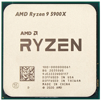 CPU AM4 AMD Ryzen 9 5900X / 3.7-4.8GHz, 64MB Cache-L3, No-Graphics, 12 Cores + 24 Threads, Tray - Интернет-магазин Intermedia.kg