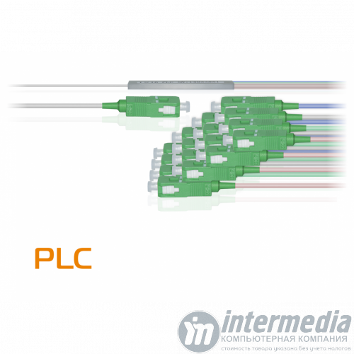 PLC-M-1x4-SC/APC Делитель оптический планарный PLC-M-1x4, бескорпусный, разъемы SC/APC шт