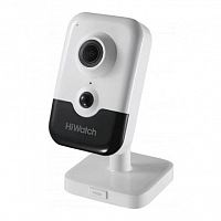 IP camera HIWATCH DS-I214W(C)(2.8mm) кубическая 2MP,IR 10M,WiFi,microSD,MIC-SPEAK,PIR - Интернет-магазин Intermedia.kg