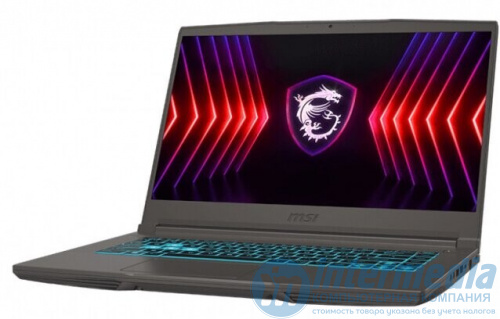 Ноутбук MSI THIN 15 i5-12450H  16GB DDR4, 512GB M.2 NVMe PCIe, 15.6" FHD(1920x1080) , NVIDIA® RTX 3050 4GB, LAN, WiFi, BT, Cam, DOS, черный [9S7-16R831-2036] - Интернет-магазин Intermedia.kg