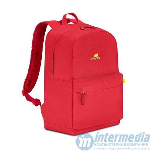 Рюкзак для ноутбука RivaCase 5562 Красный легкий 15.6" Водоотталкивающая ткань. Смягчающие наплечные ремни с регулеровкой. Внешний передний карман на молнии, застежка молния. - Интернет-магазин Intermedia.kg