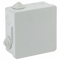 Коробка распаячная ЭРА 100x100x30mm(без клеммы) IP40 белая - Интернет-магазин Intermedia.kg